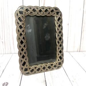 Papyrus Gold Celtic Knot Frame Gothic Boho Fairycore Dark Academia 4x6 Photo